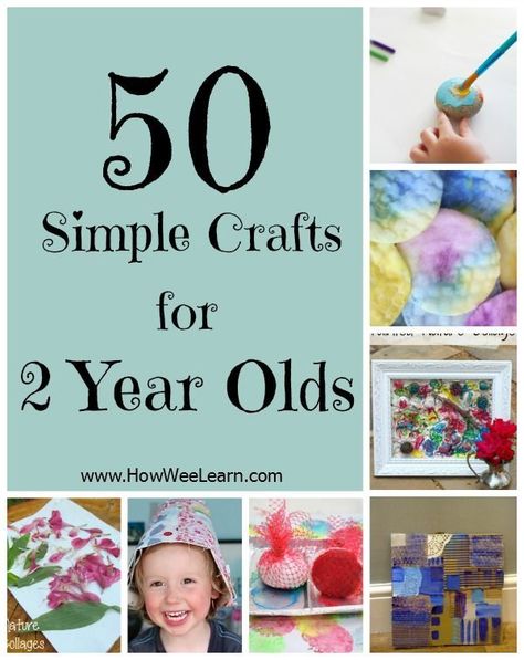 50 simple and awesome crafts for toddlers! 2 year olds love to do crafts and these are great process art activities for kids. Crafts For Two Year Olds, Simple Crafts, Toddler Snacks, Crafty Kids, Art Activities For Kids, Toddler Play, Kids Learning Activities, Toddler Fun, Two Year Olds