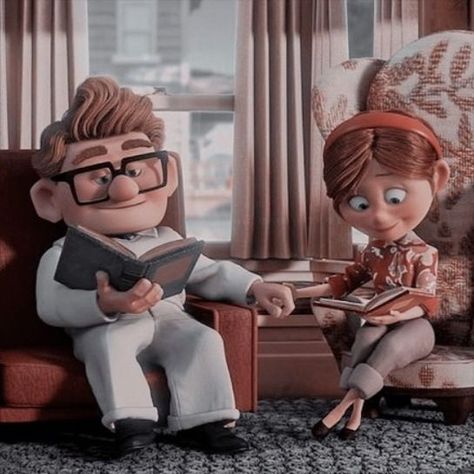 Up Carl Y Ellie, Up Characters, Up Carl And Ellie, Up Pixar, Grateful For Everything, You Are My Soul, Blue Hydrangea Flowers, Illustration Anime, Take You For Granted