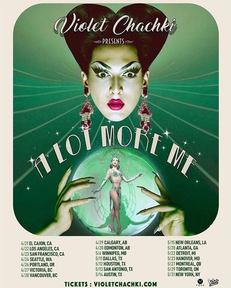 Violet Chachki’s new tour poster - forum | dafont.com Violet Chachki, Aerial Acrobatics, Queen Poster, Queen Aesthetic, Dorm Posters, Tour Posters, Buy Tickets, Banksy, Sherlock Holmes