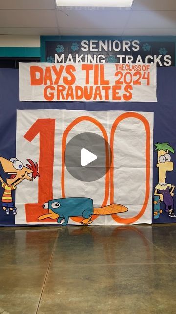 118K views · 19K likes | North Valleys High School 𓃬 on Instagram: "THE COUNTDOWN STARTS NOW SENIORS!! 100 more days seniors!! June 13th, 2024 will be our graduation date 🎓!" Senior Countdown Poster Ideas, Senior Countdown Ideas, Graduation Countdown, Asb Ideas, Prank Ideas, Senior Posters, Senior Pranks, Start Now, Senior Year