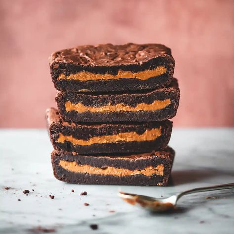 Biscoff brownies and sticky prune cakes: Edd Kimber’s small batch bakes – recipes | Food | The Guardian Biscoff Brownies, Prune Cake, Edd Kimber, Malt Loaf, Small Batch Baking, Biscoff Spread, Toffee Pudding, Sticky Toffee Pudding, Buttery Biscuits