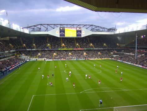 White Hart Lane Manchester United Art, White Hart Lane, White Hart, Football Stadiums, Manchester United, Premier League, Manchester, Soccer Field, Soccer