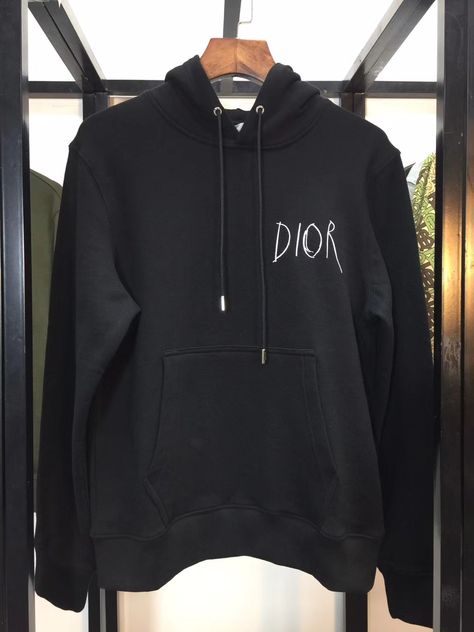 Luxury Logo Hoodie Sweatshirt, Luxury Branded Sweatshirt For Streetwear, Luxury Black Sweatshirt For Streetwear, Luxury Double-lined Hoodie For Streetwear, Luxury Streetwear Hoodie With Logo Detail, Dior Clothing, Hoodies Black, Cute Sweatpants Outfit, American Eagle Shirts