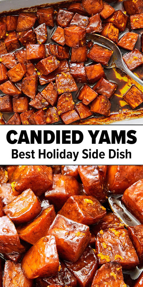 Best candied yams for a holiday side dish Can Yams Recipe, Stove Top Candied Yams, Southern Candied Yams, Baked Candied Yams, Candied Yams Recipe, Canned Yams, Candied Yams, Yams Recipe, Candy Yams