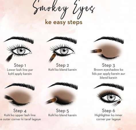 Smoky Brown Eye Makeup, Smokey Eyeshadow Tutorial, Eyeshadow Smokey Eye, Dark Smokey Eye Makeup, Smoky Eye Tutorial, Smokey Eye Makeup Steps, Subtle Smokey Eye, Sugar Cosmetics, Black Smokey Eye Makeup