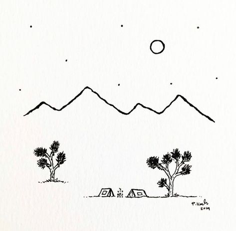 Monticello | Joshua Tree on Instagram: “Raise your hand if your walls are in serious need of Joshua Tree art! 🎨⁠ .⁠ Art by @chasingamoment⁠ .⁠ .⁠ .⁠ .⁠ .⁠ .⁠ .⁠ .⁠ #joshuatree…” Simple Art On Wall, Joshua Tree Drawing Simple, Joshua Tree Illustration, National Parks Tattoo Ideas, Joshua Tree Drawing, Joshua Tree Tattoo, Romans Road, Desert Mural, Joshua Tree Art