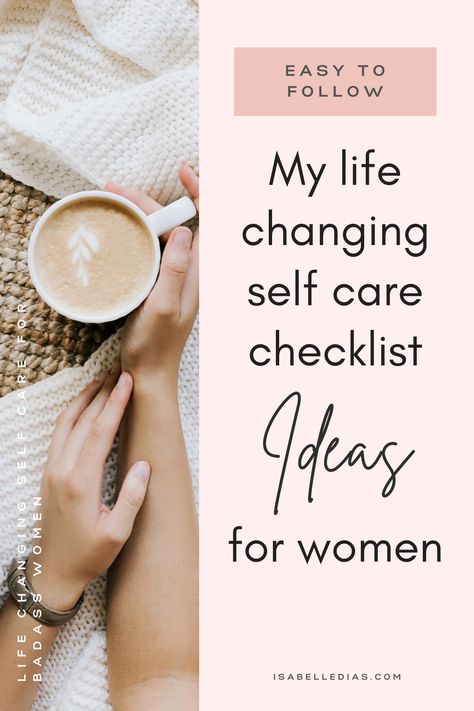 Starting A Self Care Routine, How To Start Self Care Routine, Ultimate Self Care Routine, Daily Self Care Routine Checklist, Wellness Routine Checklist, Full Self Care Routine, Self Love Checklist For Women, Self Care At Home Ideas, Ways To Self Care