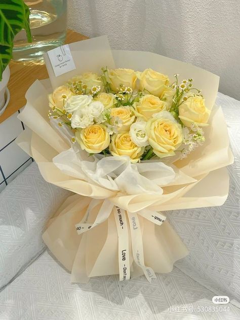 Yellow Flowers Bouquet, Roses Bouquet Gift, Ribbon Flowers Bouquet, Flower Boquet, Yellow Rose Flower, Luxury Flower Bouquets, Yellow Bouquets, Pink Clothing, Boquette Flowers