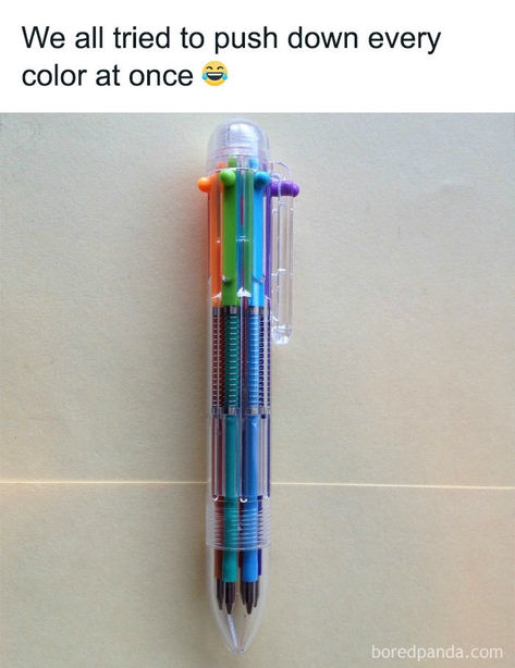 Multicolor Pen, Childhood Memories Aesthetic, Muji Pens, Memories Aesthetic, Childhood Memories Quotes, Nostalgia 2000s, Childhood Memories Art, 90s Stuff, Right In The Childhood