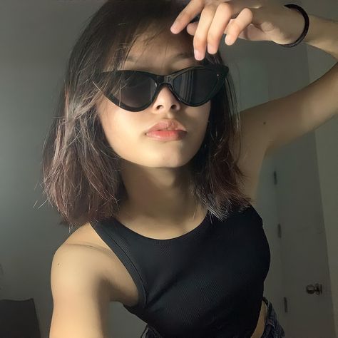 Feby Villar, Video Call With Boyfriend Prank, Masc Women, Short Hair Tomboy, Basic Photo Editing, Hair Inspiration Long, Filipino Girl, Girls Cuts, Swag Girl Style