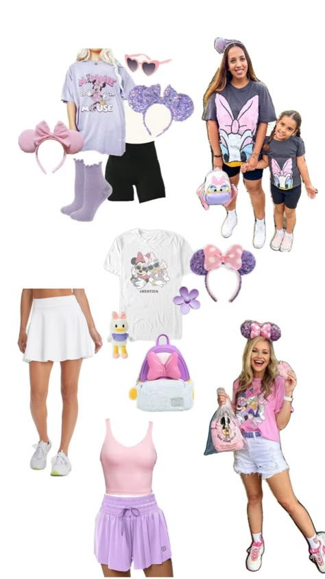 What To Wear To Hollywood Studios, Family Magic Kingdom Outfits, Disney Outfits For Mom And Daughter, Disney World Matching Outfits, Disney Outfits Mom And Daughter, Cinderella Outfit Ideas Disney, Mother Daughter Disney Bounding, Disney World Mother Daughter Outfits, Disney Epcot Outfit