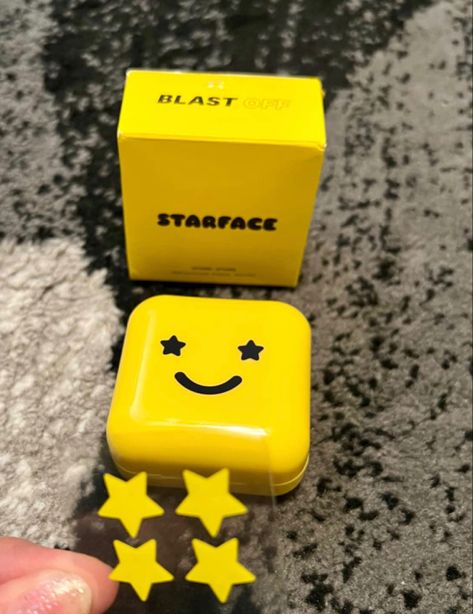 Star Face Pimple Patches Aesthetic, Starface Pimple Patches Aesthetic, Starface Skincare, Star Face Pimple Patches, Pimple Patches Aesthetic, Things To Add To Your Wishlist, Starface Pimple Patches, Star Pimple Patches, Hydro Stars