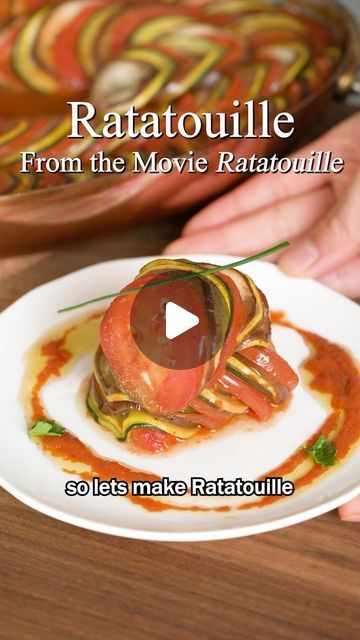 Mei & Kyong | Two Plaid Aprons on Instagram: "Let’s make Ratatouille from Ratatouille 🐭! Part 1 of our recreation series from anime and movies, let us know what we should recreate next! 
The full recipe is on our blog (twoplaidaprons.com) Just type “RAT” in the search❤️

#ratatouille #animation #recreation #pixar #cookingathome #recipes" Cooking Movies, Plaid Apron, Ratatouille Recipe, Csa Recipes, Seasonal Drinks, College Meals, Air Fryer Healthy, Different Recipes, Ratatouille