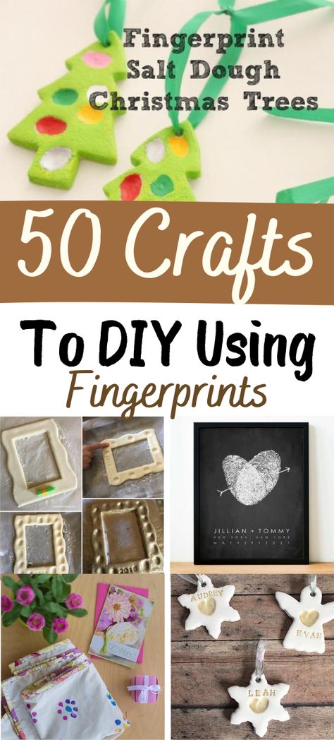 50 Crafts To DIY Using Fingerprints #kidscraft #art #lessonplans #preschool #fingerprints Thumb Print Art, Craft Patterns Free, Thumbprint Crafts, Fingerprint Crafts, Fingerprint Art, Thumb Print, Thumb Prints, Tutorials Diy, Kids' Crafts