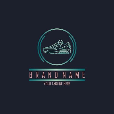 Logo Kasut Sukan, Logo Shoes Design Ideas, Shoe Brand Logo Ideas, Shoes Logo Design Ideas Creative, Shoe Logo Design Creative, Shoes Store Logo, Footwear Logo Design, Shoe Logo Ideas, Ideas De Logos