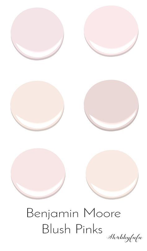 How To Decorate A Room Beautifully With Blush Pink. Subtle blush paint colors on trend from Benjamin Moore for walls and DIY furniture projects. Blush Paint Colors, Benjamin Moore Pink, Blush Paint, Pink Painted Furniture, Blush Pink Paint, Pink Painted Walls, Murs Roses, Interior Paint Colors Schemes, Pink Paint Colors