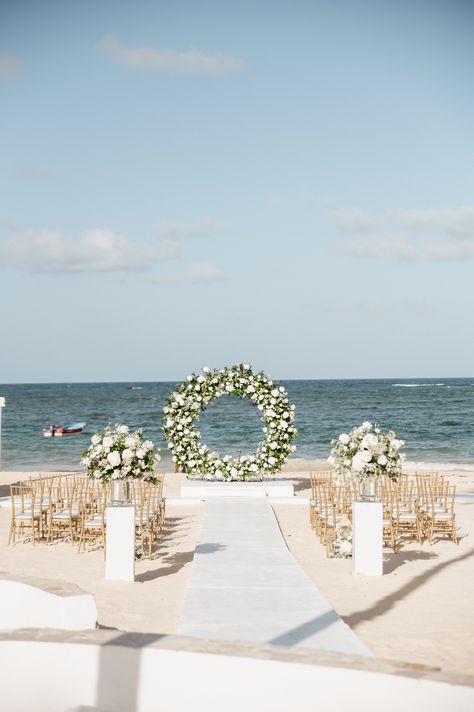 Elegant Wedding Decor. Punta Cana Destination Wedding. Wedding Ceremonu Ideas. Wedding Ceremony Decor. Tropical Wedding. Floral Wedding Arrangements. Wedding Ceremony Ideas Beach, Destination Wedding Ceremony Decor, Elegant Beach Wedding Ceremony, Secrets Cap Cana Wedding, Simple Beach Wedding Ceremony Decor, Beach Front Wedding Ceremony, Destination Beach Wedding Ideas, Beach Wedding Flower Arrangements, Florida Keys Wedding Decor