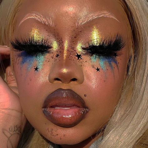 Mekap Mata, Drag Make-up, Swag Makeup, Halloween Tattoo, Smink Inspiration, Cool Makeup Looks, Ethereal Makeup, Dope Makeup, Edgy Makeup