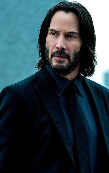 Keanu Reeves Black Suit, John Wick Reference, John Wick Pictures, Keanu Reeves John Wick Wallpaper, John Wick Hair, Keanu Reeves Long Hair, Jonh Wich, Keanu Reeves Hair, Keanu Reeves Portrait