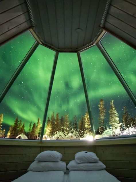 Northern Lights Viewing, Alaska Northern Lights, Best All Inclusive Resorts, Cabin Lighting, Enjoy The Silence, Glass Roof, The Northern Lights, Inclusive Resorts, All Inclusive Resorts