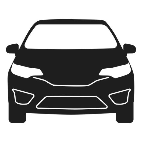 Car Silhouette Logo, Car Silhouette Vector, Logo Auto Service, Silhouette Architecture, Car Front View, Car Icon, Car Png, Photoshop Logo, Silhouette Drawing