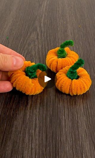 475K views · 5.1K reactions | DIY Pipe Cleaner Pumpkin | DIY by Pipe-Cleaner-Crafts B | Giulio Cercato · Beautiful Christmas Crafts For Kids Pipe Cleaners, Pipe Cleaner Crafts For Kids Halloween, Halloween Crafts With Pipe Cleaners, Pipe Cleaner Thanksgiving Crafts, Pipe Cleaner Pumpkin Craft, Diy With Pipe Cleaners, Pumpkin Pipe Cleaner Craft, Thanksgiving Pipe Cleaner Crafts, Fall Pipe Cleaner Crafts