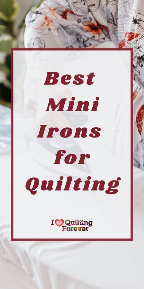 Small Sewing Rooms, Cordless Iron, Craft Iron, Mini Iron, Best Iron, Quilting Tools, Mini Craft, Quilt Top, Sewing Room