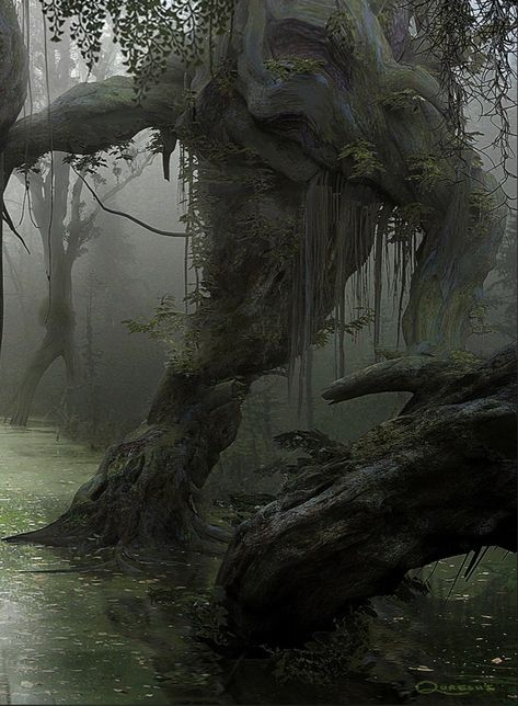 Swamp Hag Aesthetic, Avernus Aesthetic, Scary Jungle, Bayou Aesthetic, Creepy Swamp, Swamp Core, Cryptid Oc, Swampy Forest, Swamp Aesthetic