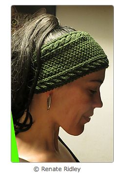 Poncho Diy, Knitted Headband Free Pattern, Knit Headband Pattern, Green Headband, Knitted Headband, Morning Friends, Headband Pattern, Green Forest, Hat Knitting Patterns