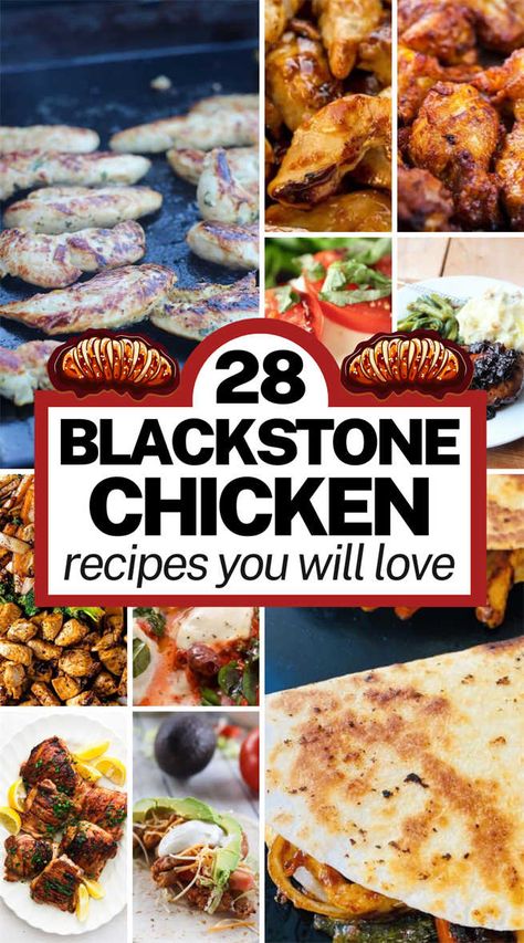 Blackstone Greek Chicken, Blackstone Chicken And Potatoes, Charcoal Grill Recipes Dinners, Blackstone Grill Recipes Meal Prep, Black Stone Recipes Chicken, Chicken Fajitas On The Blackstone, Chicken On The Black Stone, Blackstone Fajitas Recipe, Bbq Chicken Blackstone