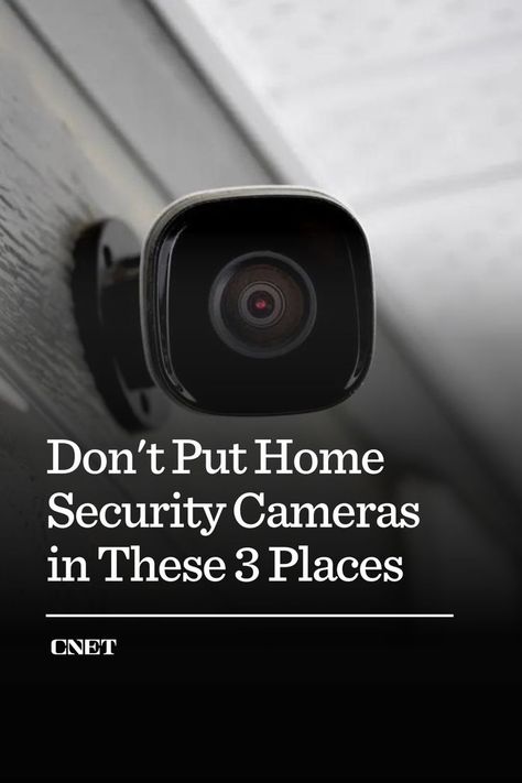 You really shouldn't put your home security cameras in these locations. Security Camera Installation, Home Security Tips, Home Security Camera, Security Cam, Smart Home Security, Home Camera, Security Cameras, Security Cameras For Home, Best Location