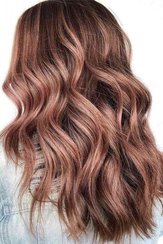 Rosy Brown Hair, Rose Brown Balayage, Rose Brown Hair Color, Mocha Highlights, Rose Brown Hair, Hair Color 2017, Hair Color Dark Brown, Blond Ombre, Dyed Hair Pastel