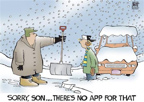 Winter Jokes, Winter Humor, Snow Humor, Social Media Humor, Technology Humor, Shoveling Snow, Pinterest Humor, Funny Bunnies, A Cartoon