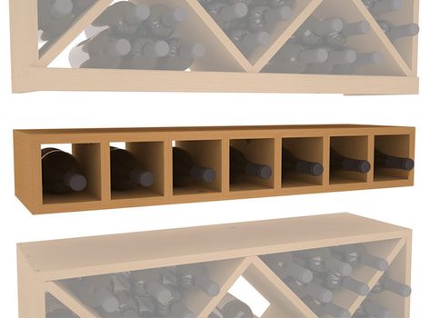 Stackable wine racks