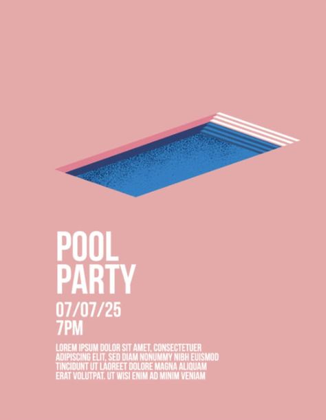 Check out the Summer Pool Party Poster Template for your next club and party event. Take advantage of this premade PSD template for Photoshop - More amazing template on FFFLYER - Club & Party, Flyer Templates, Party Flyer, Poster Templates, Seasonal Flyer, Summer Flyer Pool Party Graphic Design, Pool Party Poster, Ibiza Pool Party, Summer Party Poster, Pool Party Flyer, School Pool, Pool Parties Flyer, Beach Cleanup, Event Poster Template