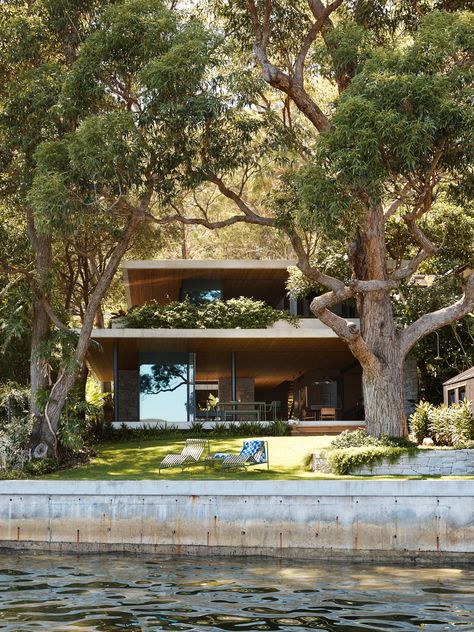 Modernist House, Internal Courtyard, Green Roof, Dream Vacation, House Inspo, Dream Home Design, Victorian Homes, Detached House, Future House