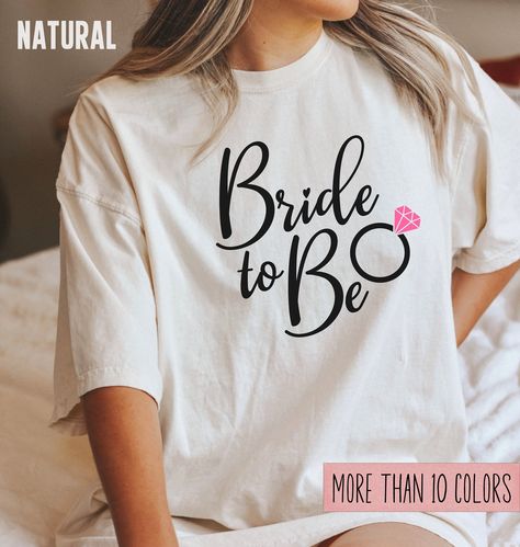 Bride to be Shirt, Engagement Shirt, Honeymoon Shirt, Bridal Gift, Future Mrs, Minimalist Wedding Tee, Bridal Shower, Bride Tshirt Bride To Be Tshirt, Engagement Shirt, Bride Tshirt, Engaged Shirts, Honeymoon Shirts, Pregnant Couple, Indian Bridal Fashion, Future Mrs, Bride Shirts