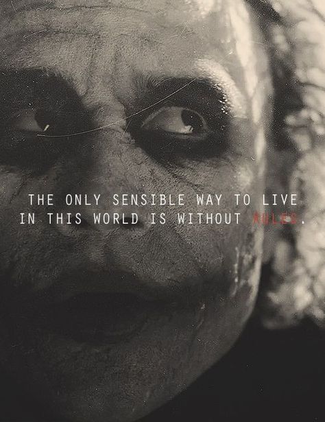 Heath Joker, Der Joker, Joker Heath, Villain Quote, Heath Ledger Joker, Joker Wallpapers, Heath Ledger, Joker Quotes, Batman Joker