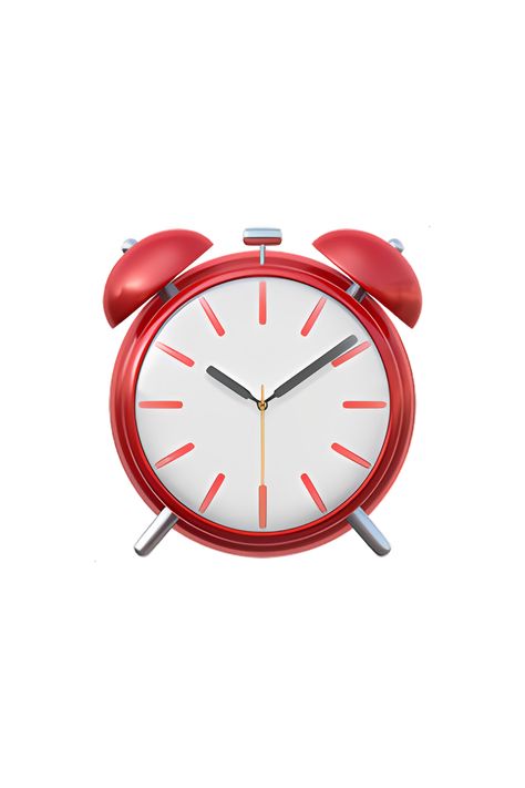 The emoji ⏰ Alarm Clock depicts a classic alarm clock with a round face and two bells on top. The clock face is white with black numbers and hands, and there are two buttons on top of the clock. The bells are silver and have a small hammer between them. The clock is set at a specific time, which varies depending on the platform. Overall, the emoji looks like a traditional analog alarm clock that you might find on a bedside table. Iphone Clock, Srećan Uskrs, Alarm Clock Iphone, Iphone Alarm, Clock Png, Ios Emojis, Iphone Png, Emojis Iphone, Apple Emojis