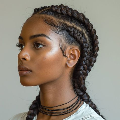 Braided Hairstyles Black Hair, Cute Braided Hairstyles For School, Cute Braided Hairstyles Black Hair, Cute Braided Hairstyles For Kids, Braids Hairstyles Short, Black Braids Hairstyles, Traditional Braids, Braids In The Front Natural Hair, Natural Hair Ideas