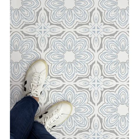 FloorPops 12'' x 12'' x 25.4 mm Tile & Reviews | Wayfair Peel And Stick Floor Tiles, Self Adhesive Floor Tiles, Stick Floor Tiles, Wood Plank Art, Bathroom Vinyl, Laundry Room Flooring, Beige Color Palette, Peel And Stick Floor, Vinyl Floor Tiles