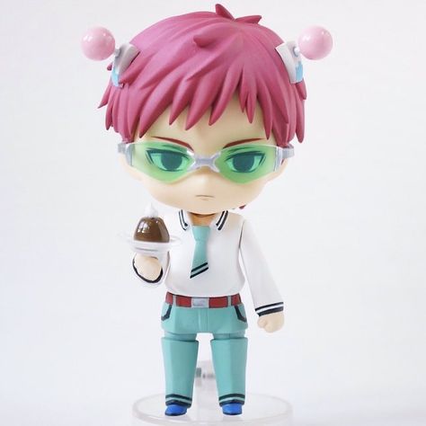 Anime Figurine, Nendoroid Anime, Saiki K, Saiki Kusuo, K Wallpaper, Anime Figurines, Png Icons, Anime Dolls, Funko Pops