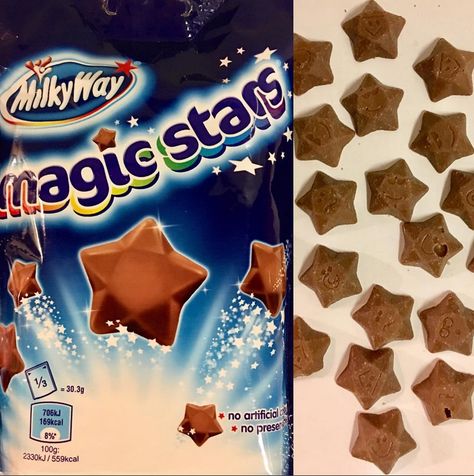 Milky Way Chocolate Magic Stars Milky Way Chocolate, Magic Stars, Chocolate Bunny, Chocolate Candy, Milky Way, Pop Tarts, White Chocolate, Scream, Tart