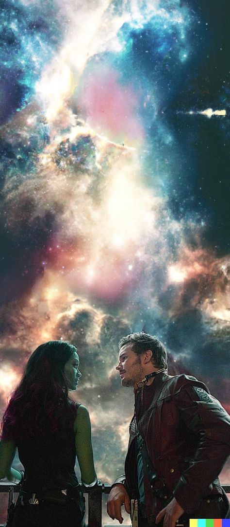 Starlord And Gamora, Galaxia Wallpaper, Guardians Of The Galaxy 3, Marvel Comics Wallpaper, Marvel Posters, Superhero Wallpaper, Loki Marvel, Marvel Films, Chris Pratt