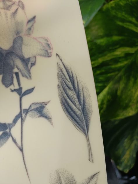 Tattoo dotwork realistic nature basil leaf inspiration tattoos Realistic Leaf Tattoo, Fake Skin Tattoo, Micro Realism, Leaf Tattoo, Skin Tattoo, Fake Skin, Tattoo Practice, Basil Leaf, Realistic Tattoo