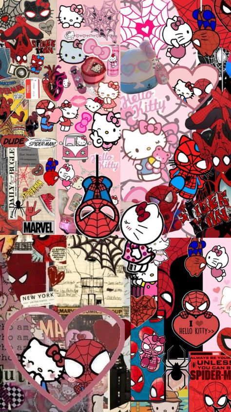 Hello Kitty And Spiderman, Pink Hello Kitty Wallpaper Iphone, Tapeta Hello Kitty, Hello Kitty Stickers, Pretty Wallpaper Ipad, Tapeta Z Hello Kitty, Hello Kitty Wallpaper Hd, Pink Wallpaper Hello Kitty, Images Hello Kitty