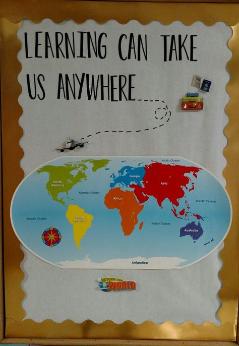 Classroom door Around the world Traveling theme Around The World Classroom Door, New Year Classroom Door, Door Decorations Teacher, New Year Classroom, School Wide Themes, Classroom Door Decorations, Travel Theme Classroom, Around The World Theme, Esl Classroom