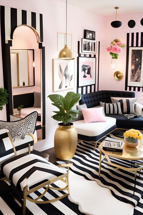 Transform your space into a chic haven with Kate Spade-inspired interior vibes! 🌸✨ Explore playful patterns, vibrant colors, and stylish accents to infuse your home with that signature Kate Spade charm. Elevate your living space with a touch of glamour and a dash of whimsy. 💖🛋️ #KateSpadeStyle #HomeDecorInspo #ChicLiving Infuse your living space with the vibrant spirit of Kate Spade! 🌈✨ cozyspiritstudio.etsy.com ETSY USA Maximalist Rooms, Grandkids Bedroom, Gemini Style, Living Room Decor Inspiration, Budget Friendly Decor, Original Art Prints, Chic Living, Charlotte North Carolina, The Embrace