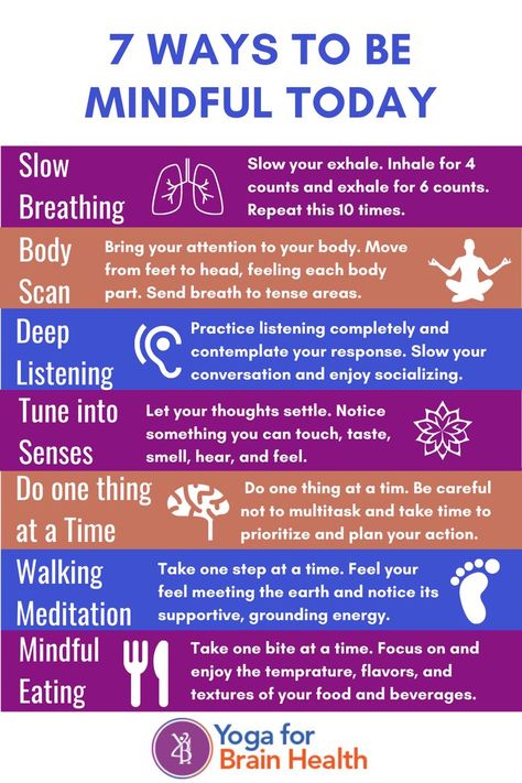 Types Of Meditation, Mindfulness Techniques, Yoga Mindfulness, Mindfulness Exercises, Body Scanning, Mindfulness Activities, Meditation Techniques, Be Mindful, Mocha Brown