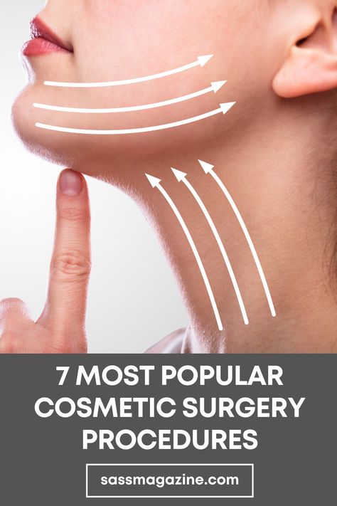 Plastic surgery procedures are growing in popularity year after year. In fact, over 18 million Americans per year have these kinds of surgical procedures. While women make up a large proportion of this statistic, men are contributing to the rise in procedures too. Below are the seven most popular cosmetic surgery procedures. Cosmetic Surgery Aesthetic, Botched Plastic Surgery, Facelift Procedure, Dental Decay, Beauty Procedures, Surgical Procedures, Dental Cavities, Plastic Surgery Procedures, Facial Plastic Surgery